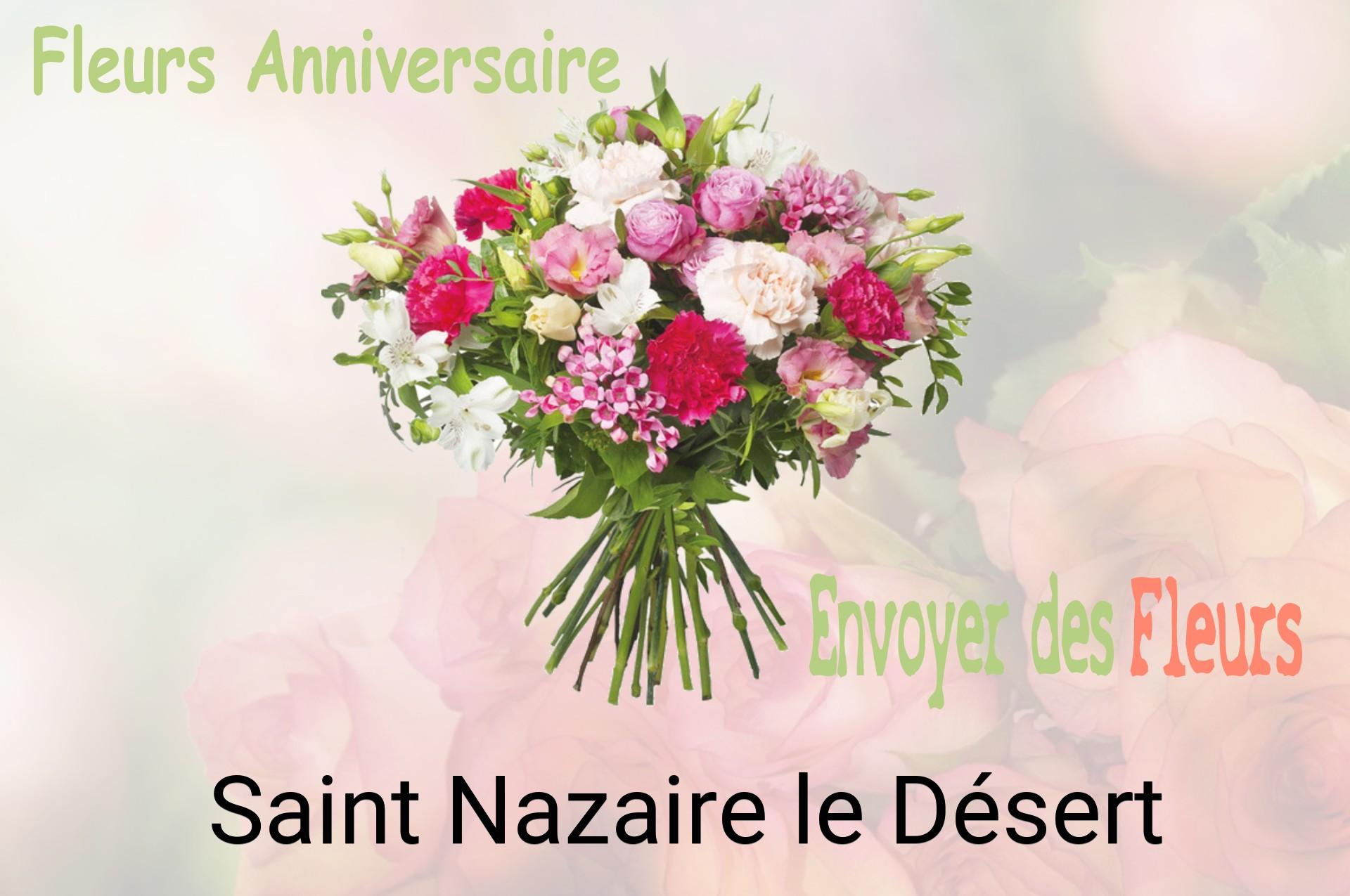 Bouquet de fleurs d’anniversaire livré à Saint-Nazaire-le-Désert