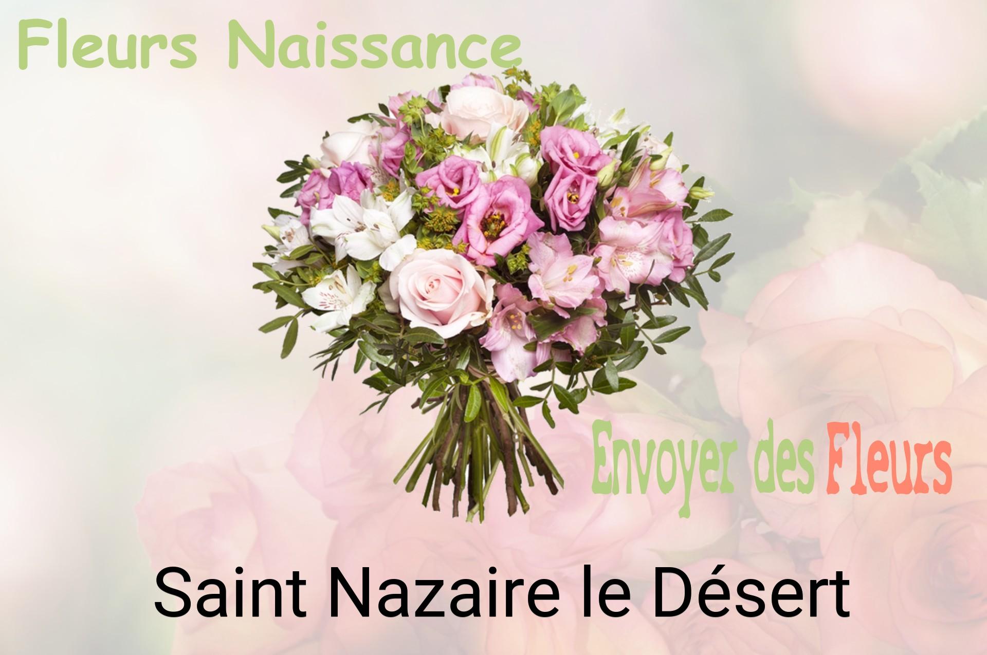 Bouquet de fleurs de naissance livré à Saint-Nazaire-le-Désert