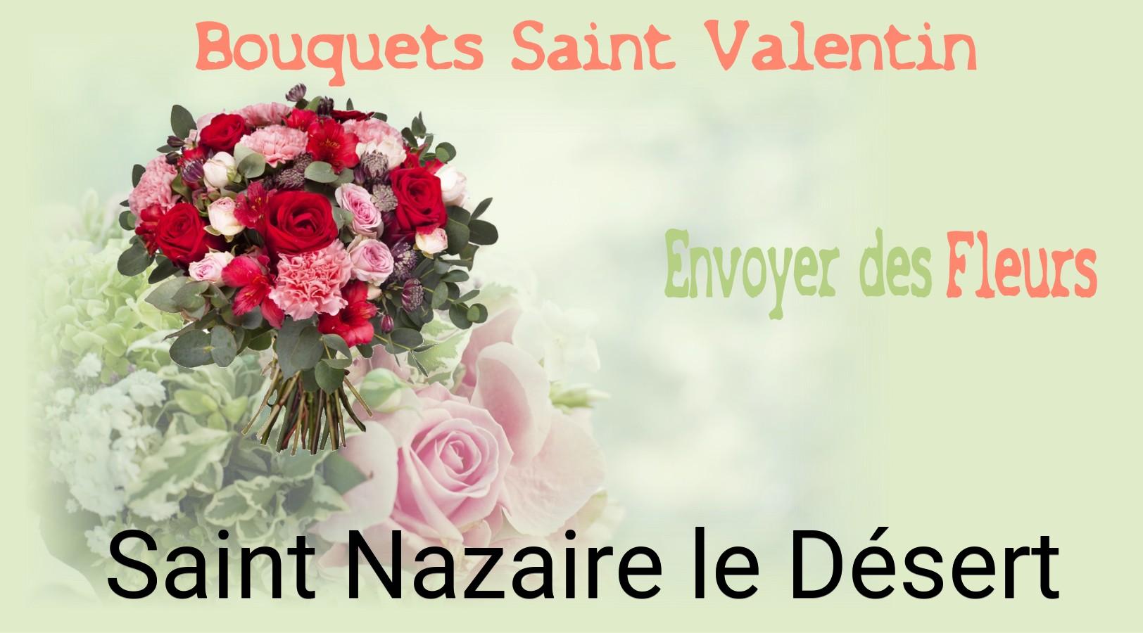 Roses de Saint-Valentin livrées à Saint-Nazaire-le-Désert